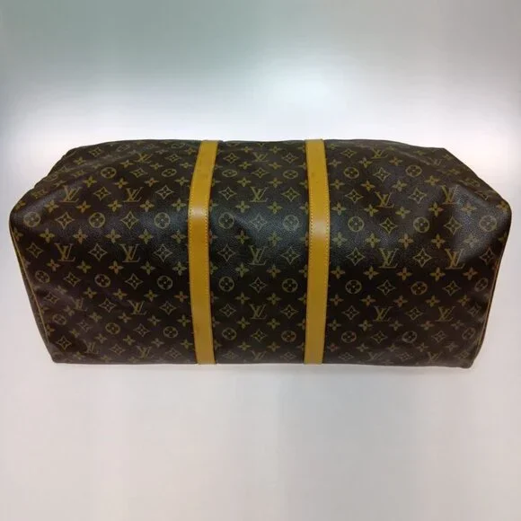 Louis Vuitton Monogram Keepall 60 Boston Bag Brown - Picture 3 of 10